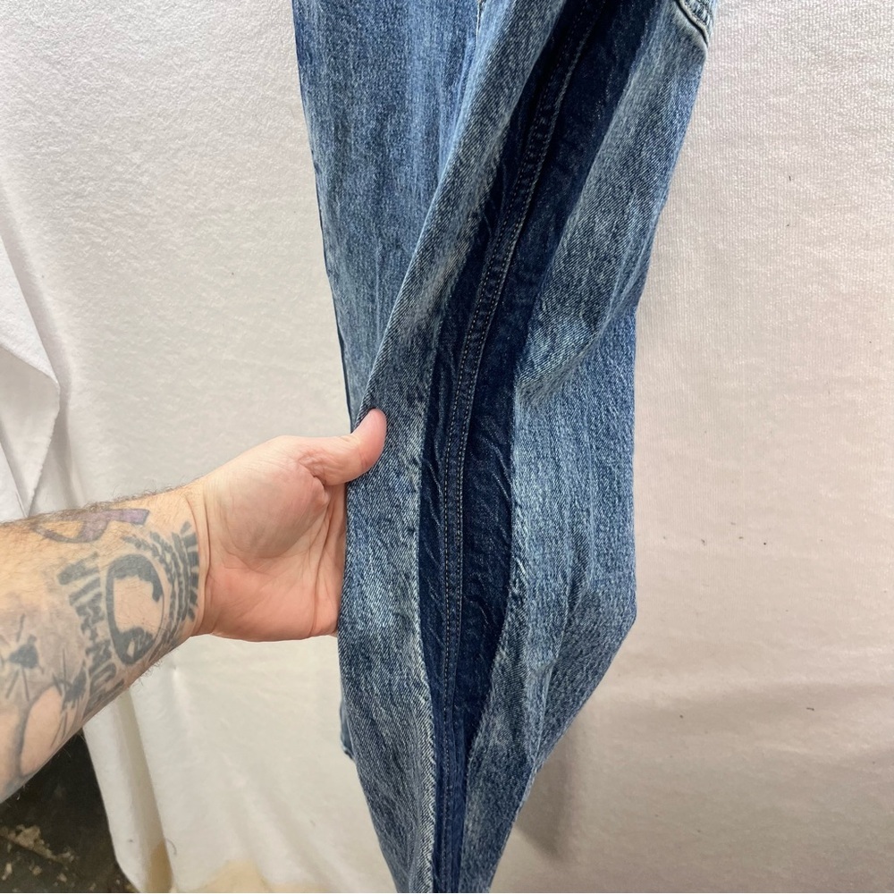 Wrangler Westward Two Tone High rise Bootcut Jeans Womens 27 Blue Denim 2871 - Picture 2 of 12